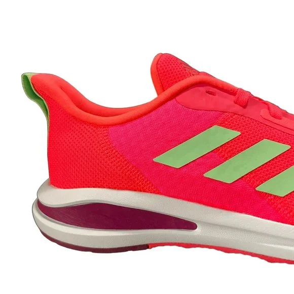 Adidas Fortarum Big Girls Sneaker Size 5.5 Bright Pink Lightweight & Comfortable - Picture 6 of 16